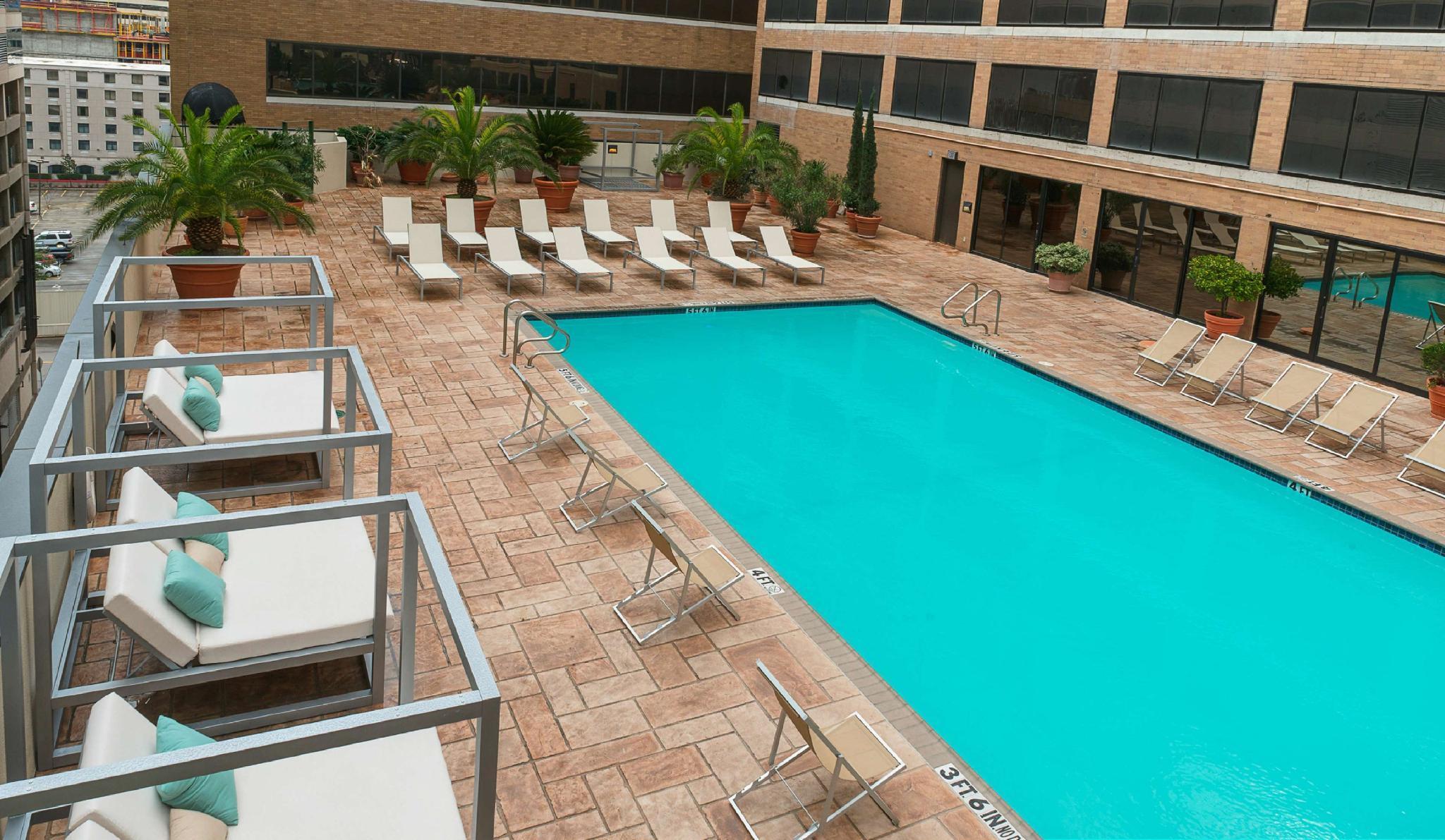 Hilton Houston Plaza/Medical Center Otel Dış mekan fotoğraf